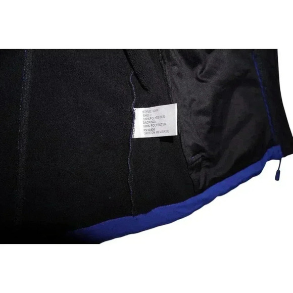 CBS Jacket Womens XL Blue Soft Shell Full Zip Active - Picture 12 of 16